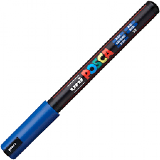 ΜΑΡΚΑΔΟΡΟΣ POSCA 0.7mm PC-1MR ΜΠΛΕ ΜΑΡΚΑΔΟΡΟΣ POSCA 0.7mm PC-1MR ΜΠΛΕ